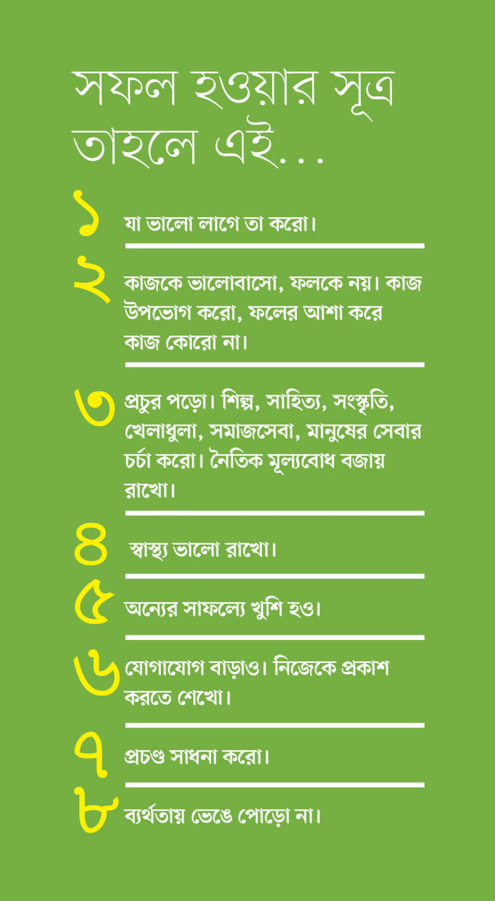 সফল যদি হতে চাও