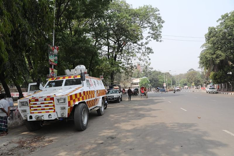 হরতালে টিএসসি এলাকা