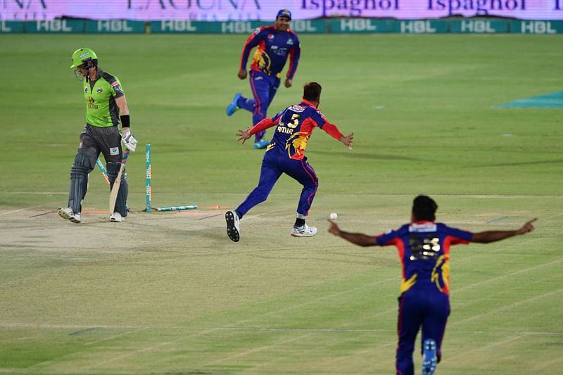The rest of the PSL is scheduled to be held in the United Arab Emirates.