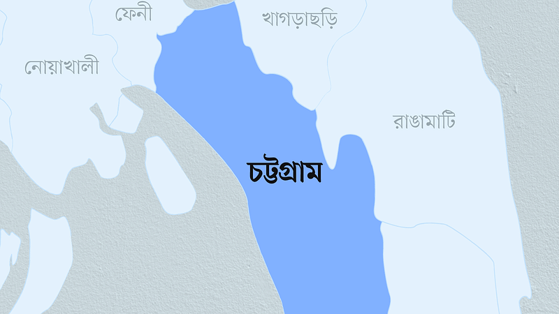 চট্টগ্রাম জেলার মানচিত্র