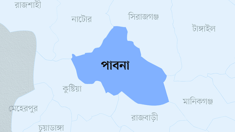 পাবনা জেলার মানচিত্র