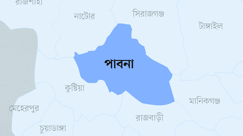 পাবনা জেলার মানচিত্র