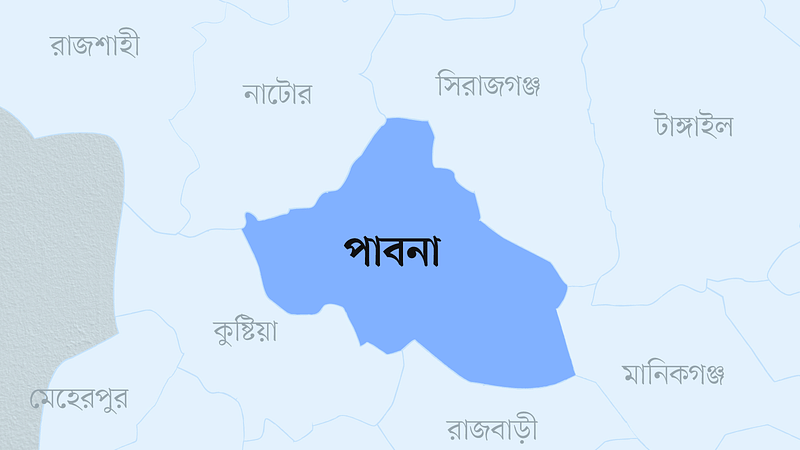 পাবনা জেলার মানচিত্র