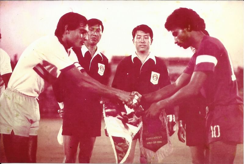 In 1975, Bangladesh played in the World Cup qualifiers for the first time under the leadership of Ashish Bhadra.