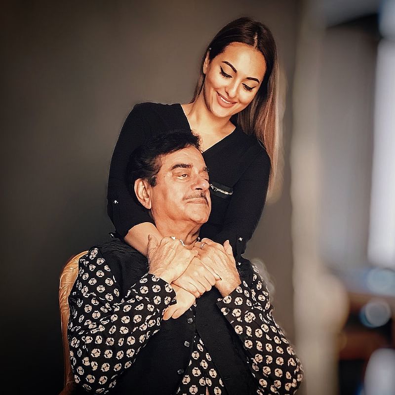 Sonakshi used to go to school with a security guard with a gun