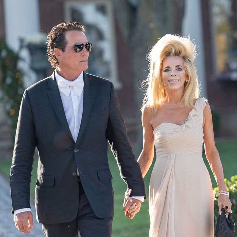Joe Lara and his wife