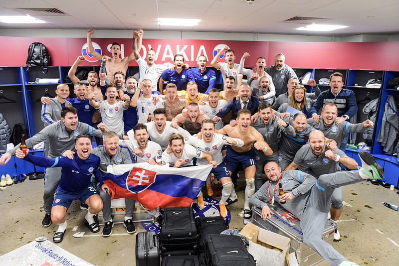 Slovakia is in the difficult group.