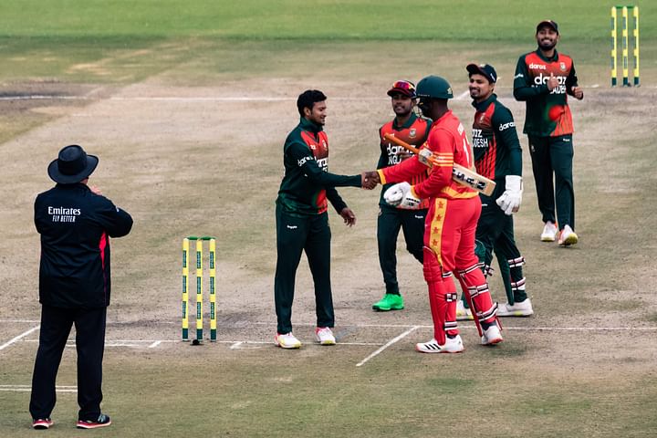 জিম্বাবুয়ের বিপক্ষে ভালো করেছেন স্পিনাররা