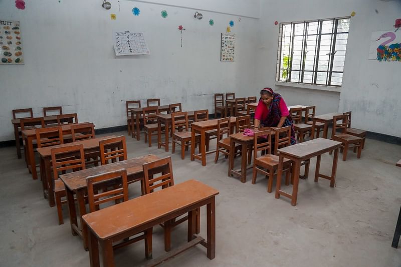 স্কুল-কলেজ খোলার প্রস্তুতিতে গাইডলাইন প্রকাশ