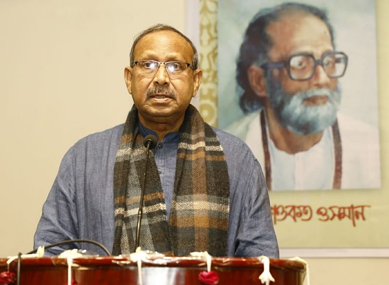 কথাসাহিত্যিক শওকত ওসমানের ১০৫তম জন্মজয়ন্তী উপলক্ষে আয়োজিত আলোচনা সভায় বক্তব্য দেন তাঁর ছেলে বিজ্ঞান ও প্রযুক্তিবিষয়ক মন্ত্রী ইয়াফেস ওসমান। রোববার সন্ধ্যায় শাহবাগের জাতীয় জাদুঘরের কবি সুফিয়া কামাল মিলনায়তনে।