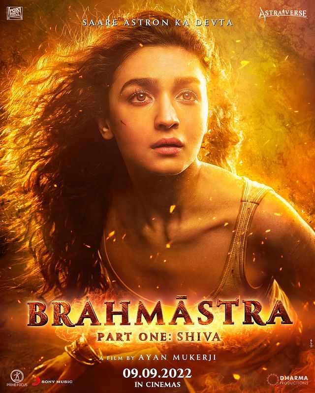 ব্রহ্মাস্ত্র’ সিনেমায় আলিয়া ভাটের লুক