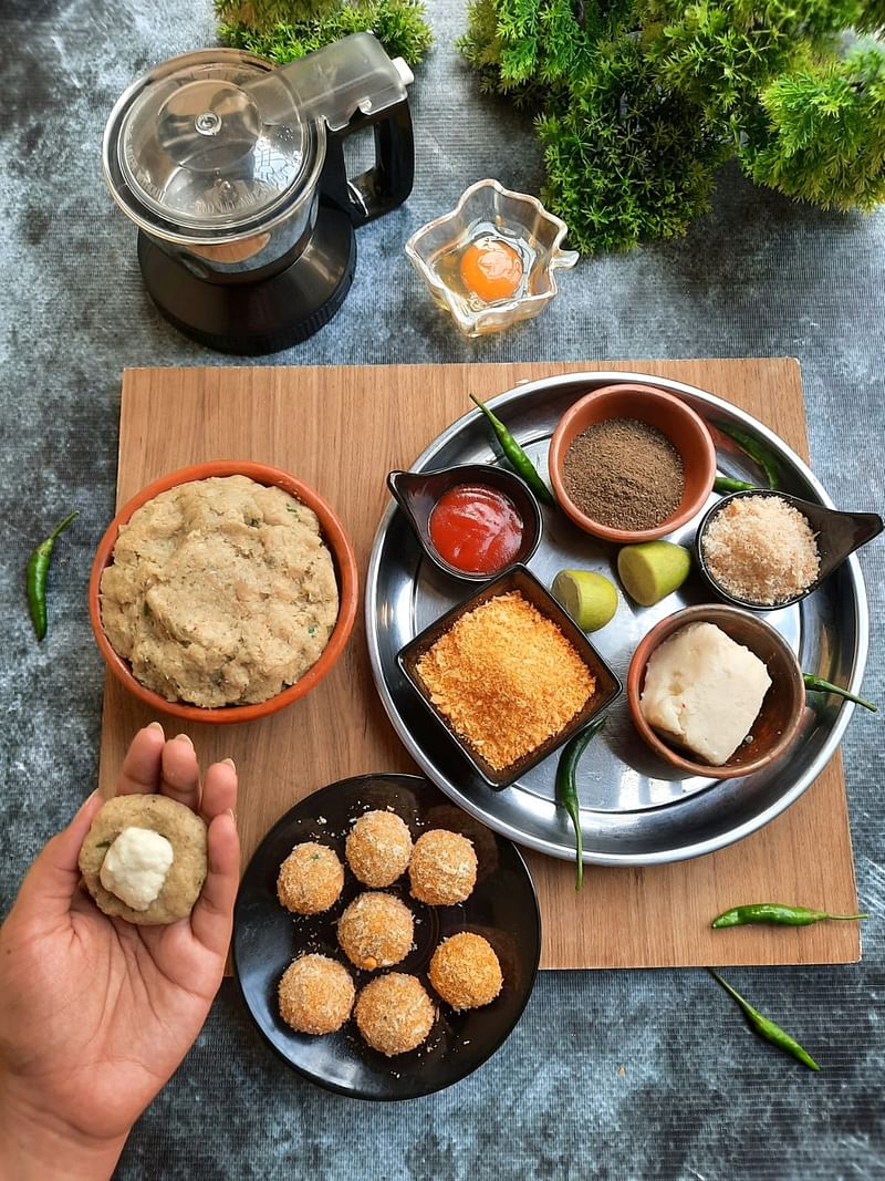 চিজি চিকেন বল