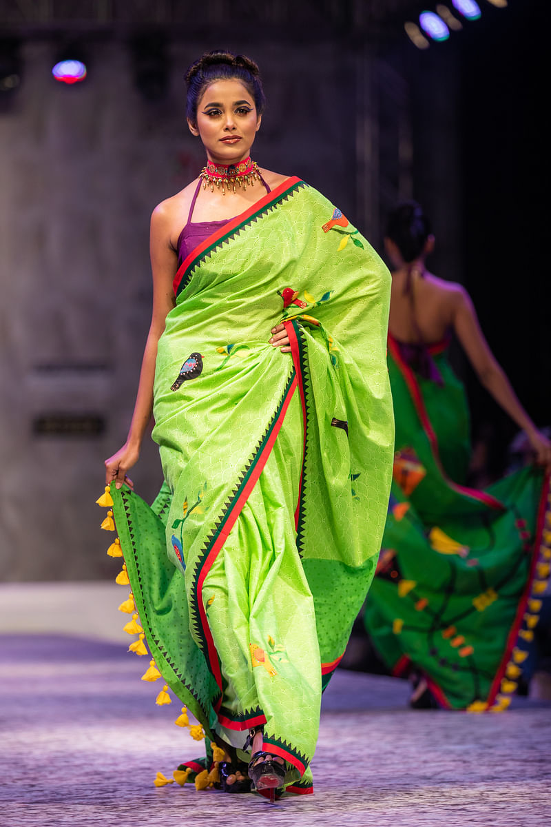 প্রথম কালেকশনটি ছিল ডিজাইনার চন্দনা দেওয়ানের
