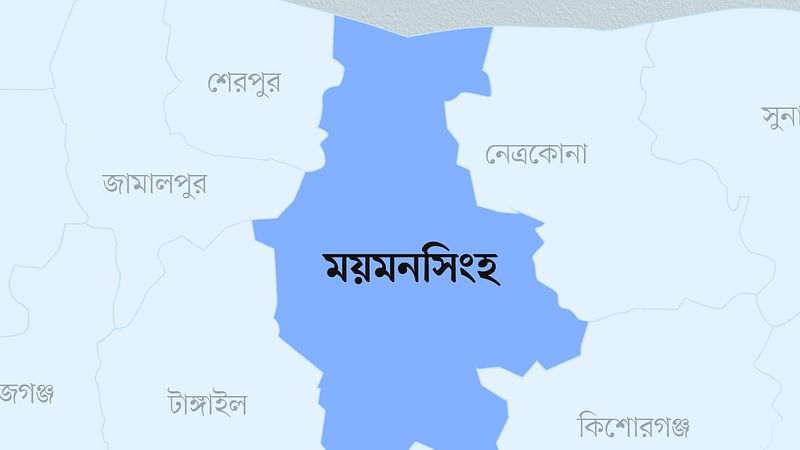 ময়মনসিংহ জেলার মানচিত্র