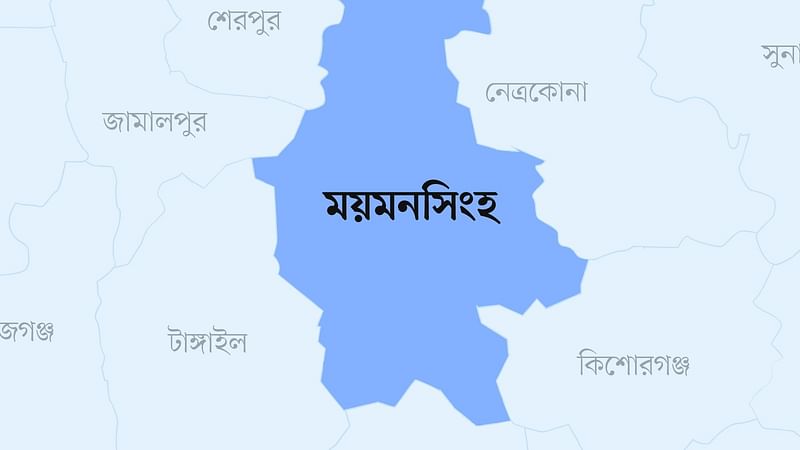 ময়মনসিংহ জেলার মানচিত্র