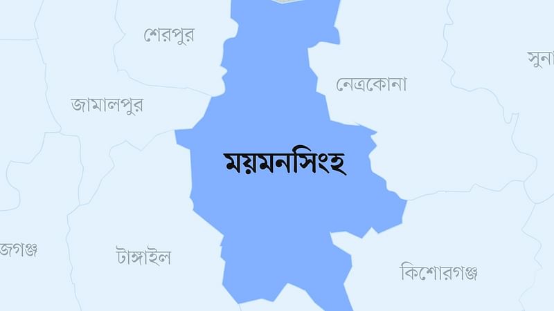 ময়মনসিংহ জেলার মানচিত্র