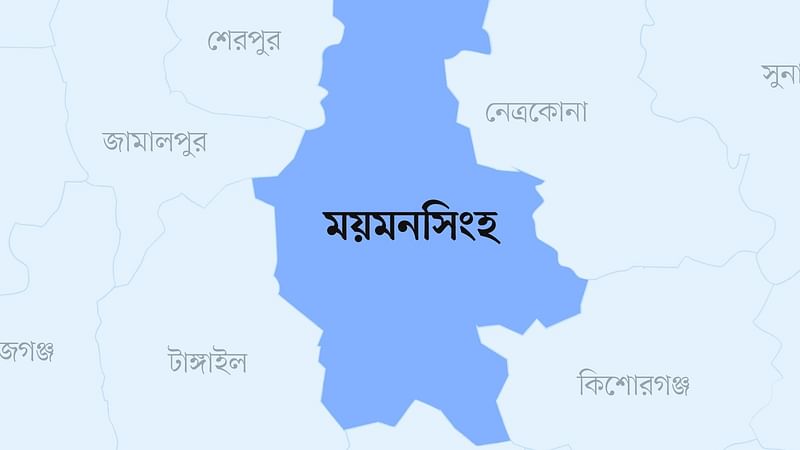 ময়মনসিংহ জেলার মানচিত্র