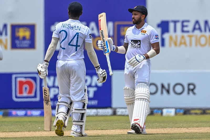 শ্রীলঙ্কা ইনিংসে ছিল দুটি সেঞ্চুরি ও দুটি ডাবল সেঞ্চুরি