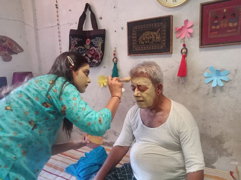 তানজিন তিশা ও মামুনুর রশীদ। ছবি: পরিচালকের সৌজন্যে