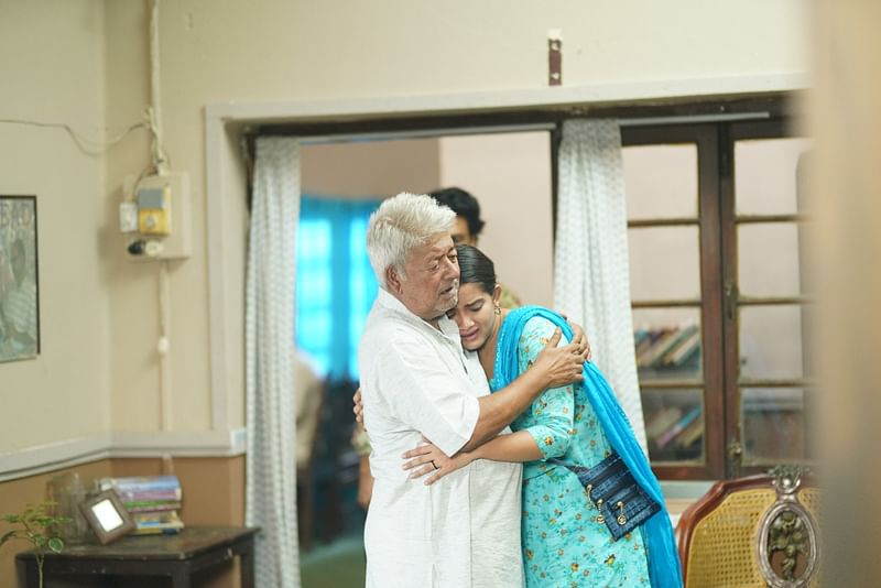 মামুনুর রশীদ ও তানজিন তিশা। ছবি: পরিচালকের সৌজন্যে