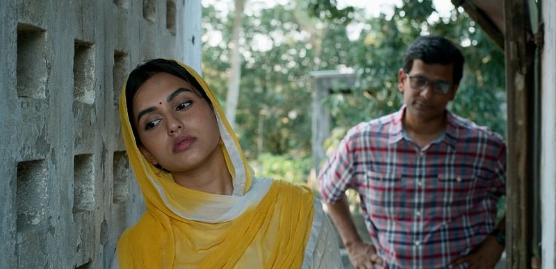 ‘পাতালঘর’-এর গুরুত্বপূর্ণ চরিত্রে অভিনয় করেছেন নুসরাত ফারিয়া