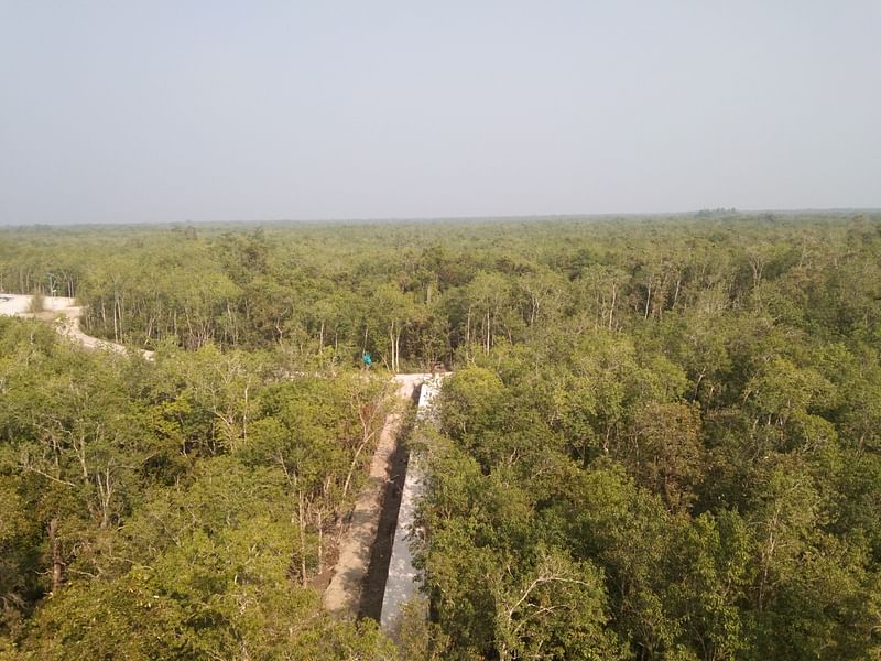 দুটি পর্যটনকেন্দ্রের কাজ এখনো চলমান