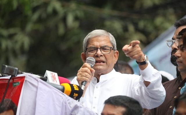 বিএনপি নেতা মির্জা ফখরুল ইসলাম আলমগীর