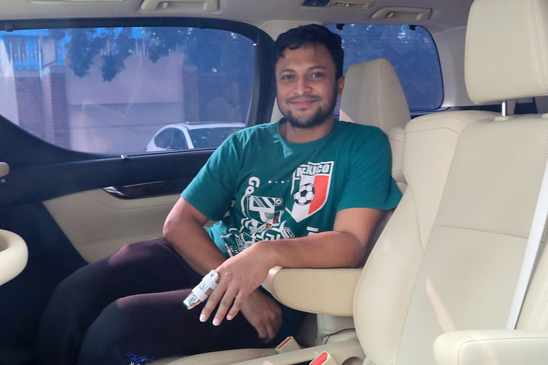 সাকিবের ভাঙা আঙুলের অবস্থাটা আরও পরিষ্কারভাবে বোঝা যাবে ২৮ নভেম্বর আরেকটি এক্স–রে করানোর পর