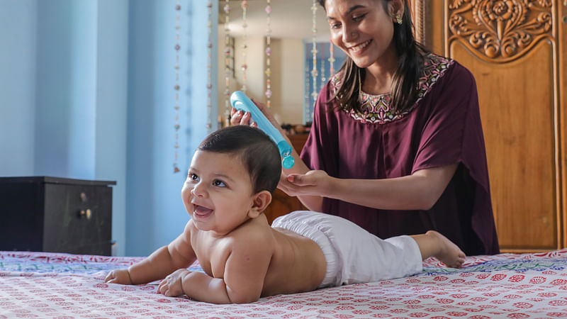 মডেল: রাবেয়া রাবু ও আভান, ছবি: সাবিনা ইয়াসমিন