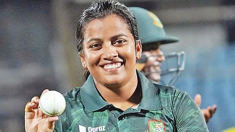 বর্ষসেরা ওয়ানডে দলে বাংলাদেশের নাহিদা