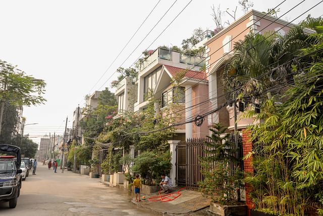 চোর–ডাকাতের উপদ্রব নেই নিকুঞ্চ–১ আবাসিক এলাকায়