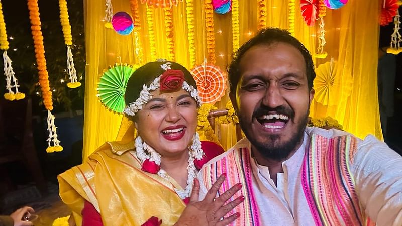 মৌসুমী হামিদের গায়েহলুদ