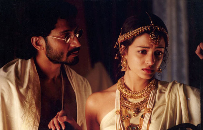 ‘চোখের বালি’র দৃশ্য। আইএমডিবি