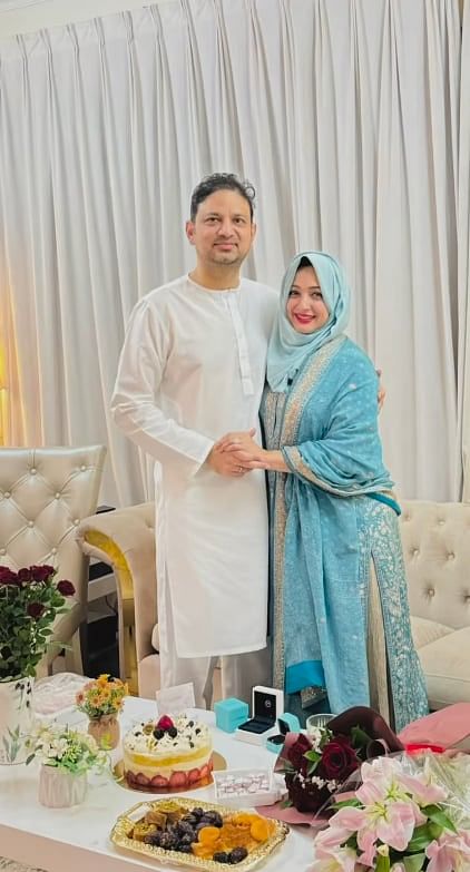 বর সৈয়দ হকের সঙ্গে সুজানা জাফর