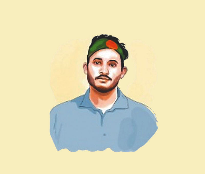 পঞ্চম শ্রেণির বাংলা বইয়ে
শহীদ আবু সাঈদ