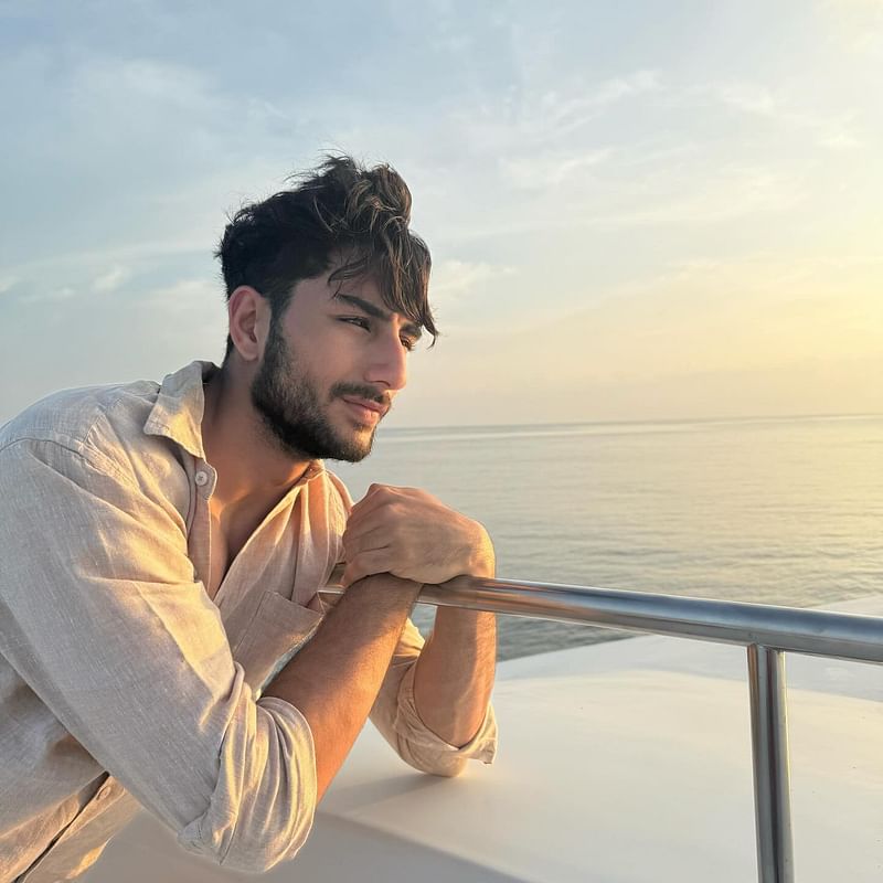 ইব্রাহিম আলী খান। অভিনেতার ইনস্টাগ্রাম থেকে
