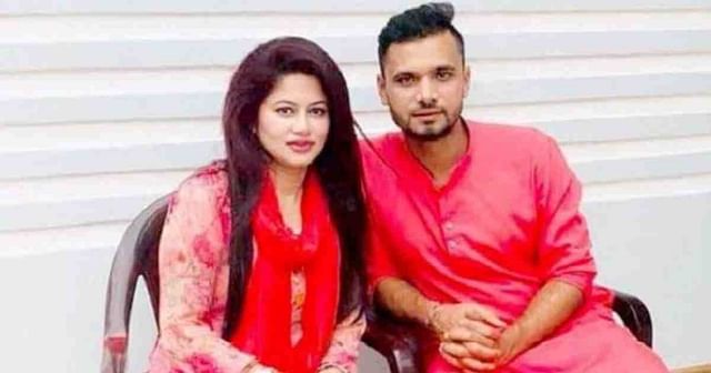 Sumona Haque and Mashrafe Bin Mortaza