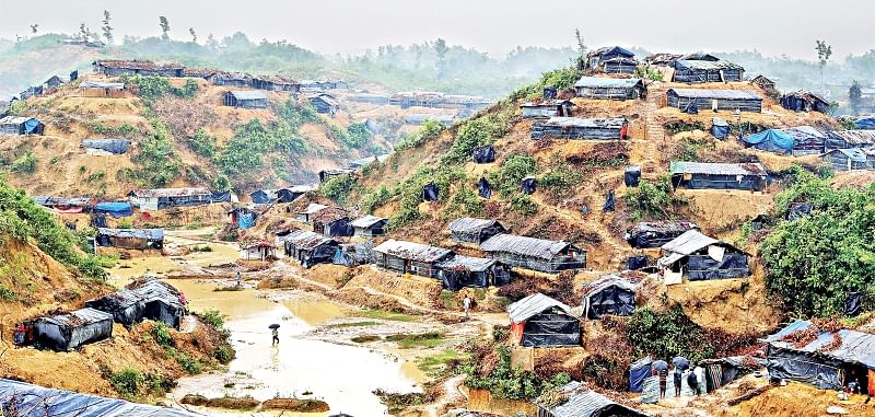 Rohingya refugee camps in Bangladesh