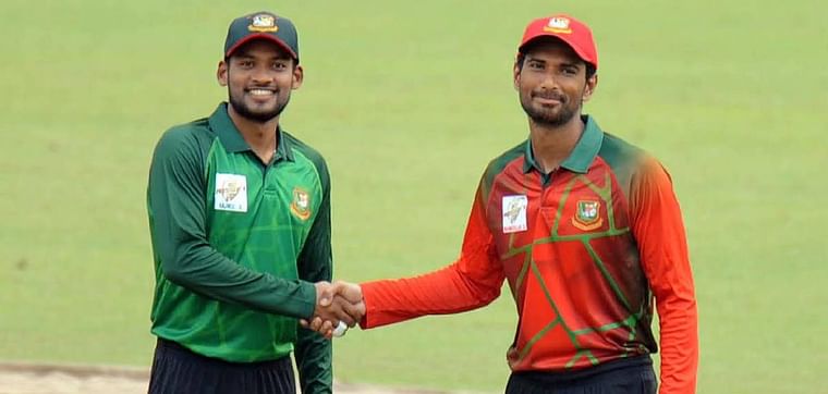 Najmul Hossain Shanto-led team will face off against Mahmudullah Riyad-led Mahmullah XI in the final of BCB President’s Cup