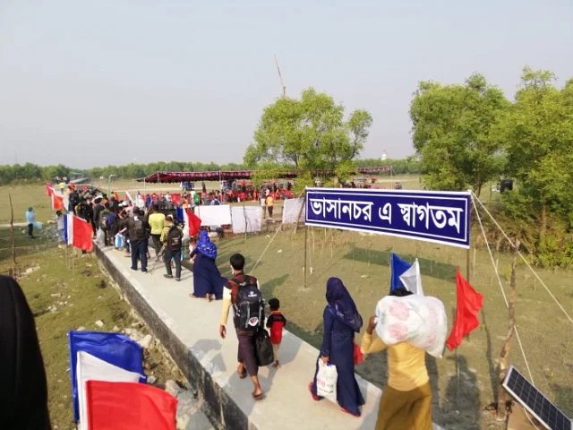 First batch of Rohingyas arrive at Bhasan Char