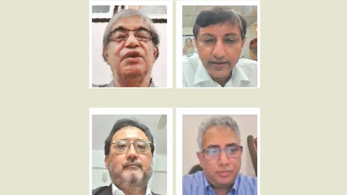 Clockwise: Mustafa Jabbar, Syed Golam Faruk, Tomoo Hozumi, Yasir Azman