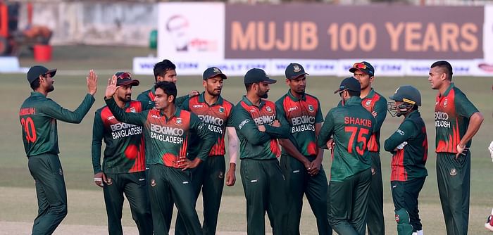 Bangladesh beat West Indies in the third ODI. 