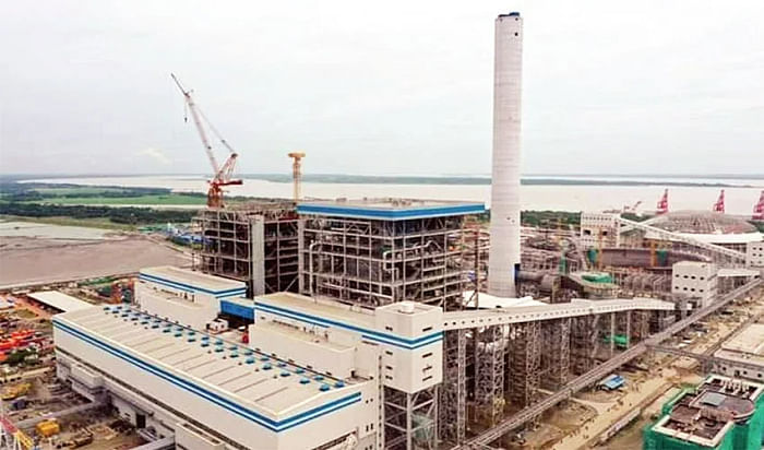 Payra coal-fired power plant.