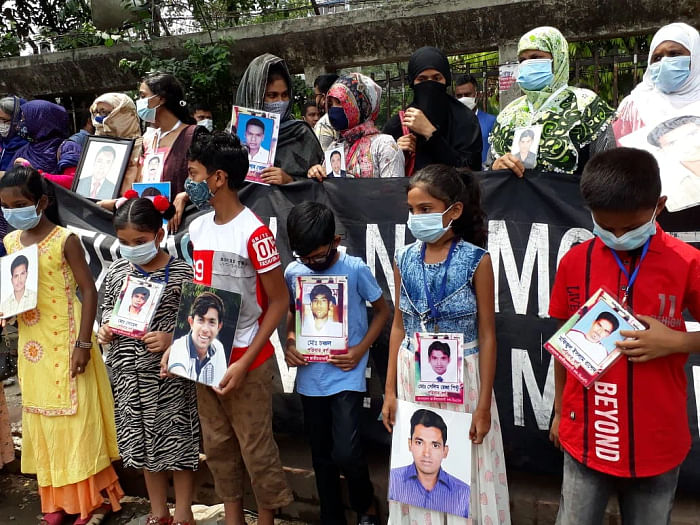 Relatives urge authorities to give the whereabouts of 'disappered' persons