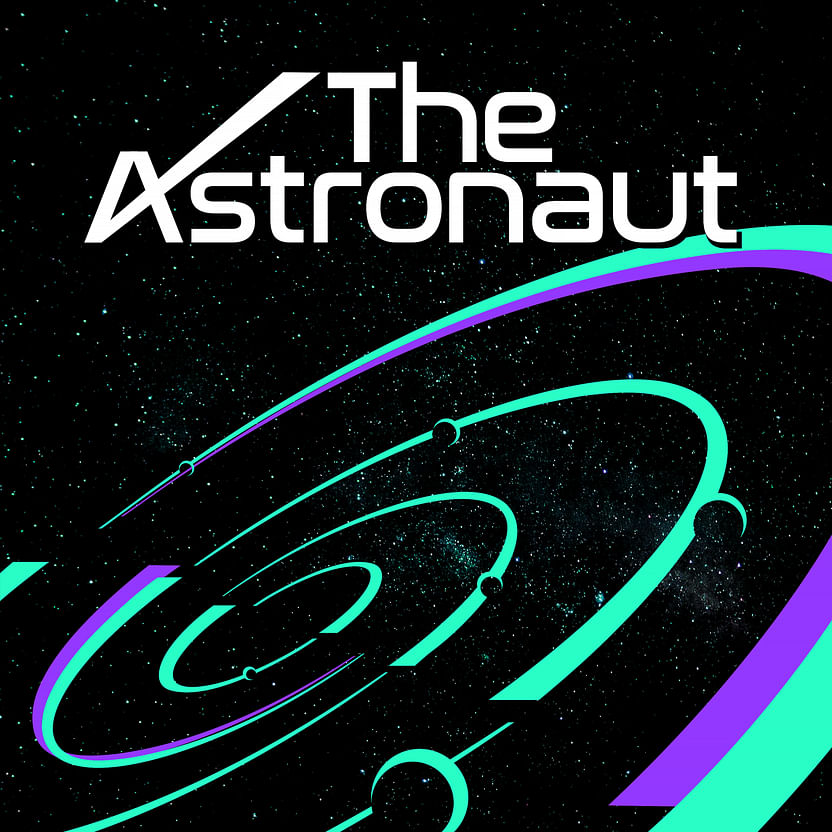 Poster of the solo single 'The Astronaut.