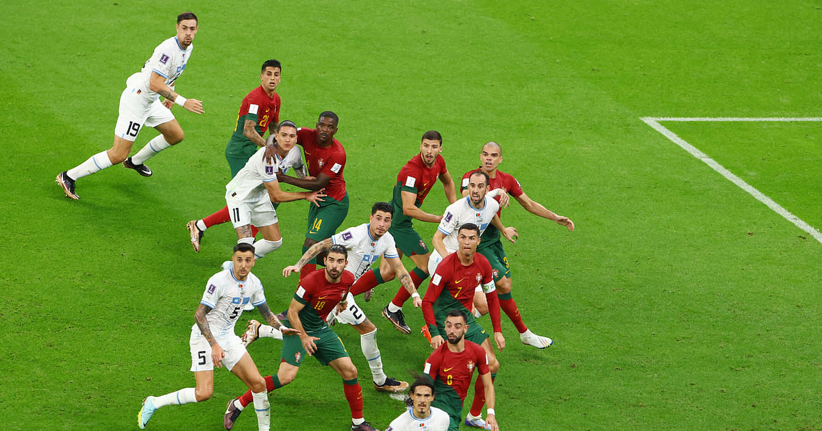 World Cup: Cristiano Ronaldo shrugs off Man United exit as he nets  Portugal's opening goal in Qatar