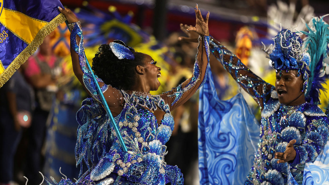Double happiness' as Rio carnival returns