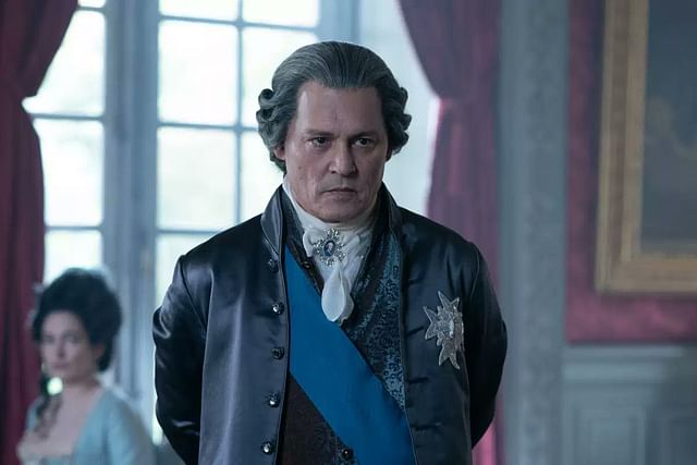 Johnny Depp as King Louis XV in ‘Jeanne du Barry’.