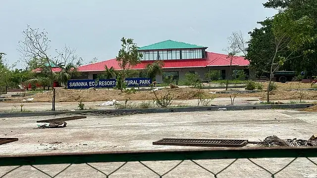 Savanna Eco Resort and Natural Park owned by the police's former inspector general Benazir Ahmed's family. Photo taken last Tuesday at Bairagitol in Sahapur Union, Gopalganj Sadar