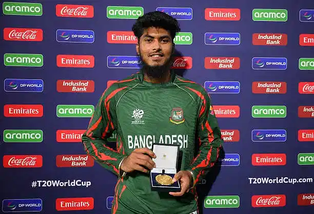 Bangladesh's Rishad Hossain shines as skipper Shanto's trust pays off in T20 World Cup victory | Prothom Alo